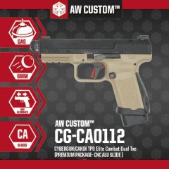 CYBERGUN CANIK TP9 ELITE COMBAT Dual Tone (CNC ALU Slide)