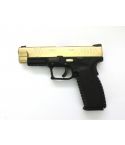 WE X4.0 GBB Pistol TITANIUM GOLD