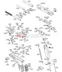 X 4.5 #X-15 Nozzle Shell Screw Black   GBBP