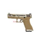 WE G17 T4 (SV/GD/TAN)(2 magazines bundle)