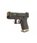 WE G19 T1 BK/GD/BK  (2 Magazine bundle)