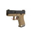 WE G19 T2 BK/SV/TAN (2 Magazine bundle)