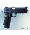 KJ Works KP-05 HI-CAPA Full Metal Black GBB Pistol
