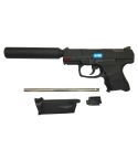 WE P99 Combat GBBP With New WE Silencer Bundle