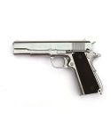 KY custom WE 1911 Silver GBB Pistol ( Horse WWI Marking)