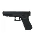 KY CUSTOM WE G SERIES 34 GEN3 MOS GBB PISTOL BK (FULL MARKING)(2 Magazine Bundle)