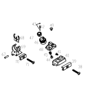 WE 888 V3 front sight and rear sight set