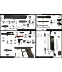 G #G-74 GBBP Frame Parts Pin