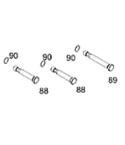 WE L85 body pin set